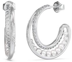 Guess Cercei Guess Tiny Pearly cu cristale si perle JUBE05524JWRHT-U