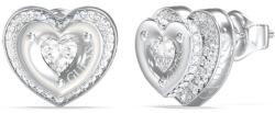 Guess Cercei Guess Till Morning stud cu cristale si inimi JUBE05551JWRHT-U
