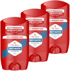 Old Spice Whitewater stift dezodor férfiaknak (3x65 ml)