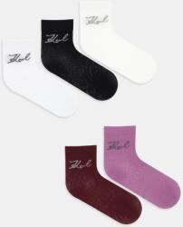 Karl Lagerfeld șosete 5-pack K/SIGNATURE 9BYA-LGD09E_00B (A4W47032)