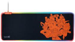 Blade Dragon Ball Goku LED Gaming Egérpad 800 x 300 - Fekete mintás (DBPCMOUPADGO) (DBPCMOUPADGO)