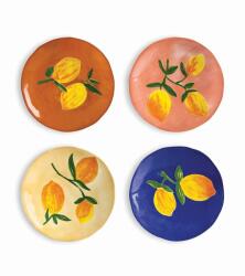 &k amsterdam set de farfurii Lemon Full Colour 16 cm 4-pack 99KK-KBU5YA_MLC (2811.01)
