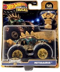 Mattel Hot Wheels Monster Trucks: Motosaurus bajnok kisautó serleggel 1/64 - Mattel (JDV96/JDW06) - innotechshop