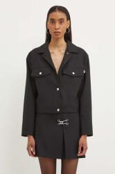 Moschino Jeans geacă din amestec de lână 9BYH-KUD09I_99J (0506.8226)