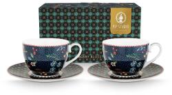 Pip Studio set de cești și farfurioare Berry Blues 280 ml 2-pack 99KK-KBU794_MLC (51.004.197)