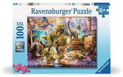Ravensburger 12000863 - Dinoszauruszok szabadlábon - 100 db-os XXL puzzle (12000863)