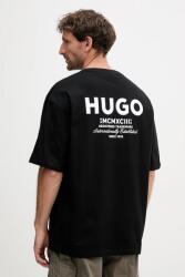 HUGO Blue tricou bărbătesc din bumbac Nalono PPYH-TSM0O0_99C (50509776)