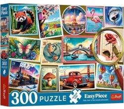 Trefl Bélyeggyűjtemény Easy Piece 300db-os puzzle - Trefl (23100) - innotechshop