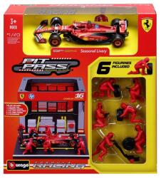 Bburago Bburago: F1 versenyautó 1/43 - Ferrari SF-24 bokszutca (368624-16440)