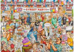 Ravensburger 12001175 - Utcabuli brit módra - 1000 db-os puzzle (12001175)