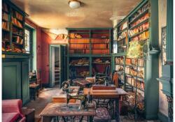 Ravensburger 12000180 - Lost Places Edition - Titokzatos kastélykönyvtár - 1000 db-os puzzle (12000180)