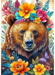 Black Sea BS82402 - Among the Flowers - Bear - 500 db-os puzzle (BS82402)