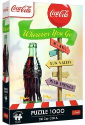 Trefl Coca-Cola bárhova is mész 1000db-os Prémium plus quality puzzle - Trefl (12098) - innotechshop