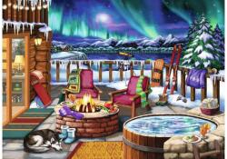 Ravensburger 16791 - Északi fény - 500 db-os XXL puzzle (16791)