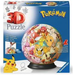 Ravensburger 11595 - Pokémon - 72 db-os 3D gömb puzzle (11595)