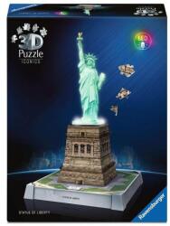 Ravensburger Iconics 12008027 - Night Edition - Szabadságszobor - 241 db-os 3D puzzle (12008027)