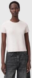 AllSaints tricou din cașmir REBEL TEE 9BYH-TSD1GC_03X (W118KB)