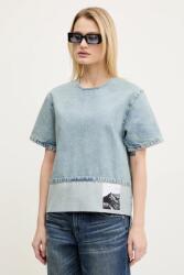 Moschino Jeans bluză subțire din denim PPYA-TSD0PT_55J (0217.3217)