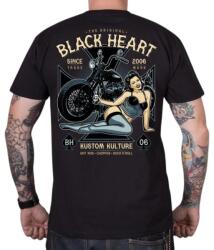 Black Heart Póló BLACK HEART Ava fekete 3XL