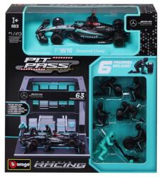 Bburago Bburago: F1 versenyautó 1/43 - MB AMG W15 E Performance bokszutca (018093-16442)