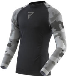 Rebelhorn Férfi motoros thermo felső Rebelhorn Freeze II Jersey, kompressziós zónák, légáteresztő anyag, varrásmentes technológia fekete-terepszínű S