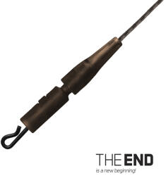 Delphin THE END Leadcore + PIN clip kötött horog / 3db 1m