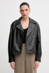 Pepe Jeans geacă de piele GRETA PPYA-KUD0FK_99X (PL402527)
