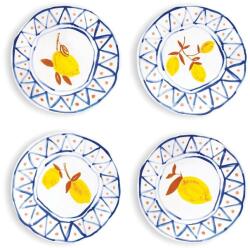 &k amsterdam set de farfurii de aperitiv Lemon Moroccan 16 cm 4-pack 99KK-KBU5Y5_MLC (2811.03)