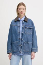 Abercrombie & Fitch geaca jeans PPYA-KUD0S5_55X (KI144.5063.275)