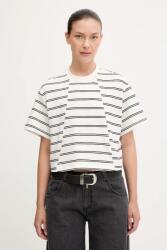 G-Star tricou din bumbac A line stripe boxy 9BYA-TSD12Y_01X (D27180.E134)