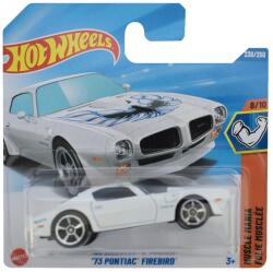 Mattel Hot Wheels: '73 Pontiac Firebird fehér kisautó 1/64 - Mattel (5785/JBB41) - innotechshop