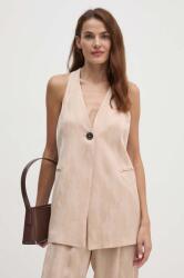 Sisley vestă cu amestec de in 9BYH-KZD07R_80X (23MELJ00J)