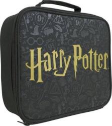 Kids Licensing Harry Potter Black Thermo Uzsonnás Táska, Hűtőtáska 23 cm (HP91449ASD) (HP91449ASD)