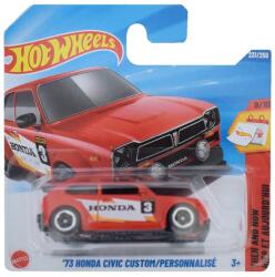 Mattel Hot Wheels: '73 Honda Civic Custom piros kisautó 1/64 - Mattel (5785/JBB42) - innotechshop