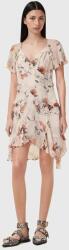 AllSaints rochie din amestec de matase DARMA PPYA-SUD2K3_02X (W018DC)