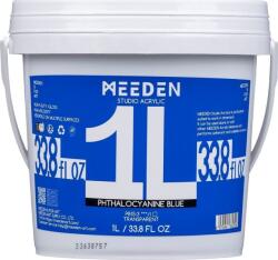 Meeden 34.1214 Akril festék 14 Phthalo Blue 1000 ml 1 db (34.1214)