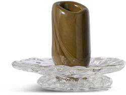 Byon sfeșnic decorativ Lara 9 cm XS culoarea maro 99KK-DRU0SU_89X (5280607800)