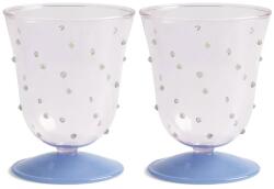 &k amsterdam set de pahare de vin glass dot pink 200 ml 2-pack 99KK-KBU722_MLC (358.04) Pahar