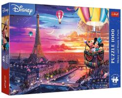 Trefl Mickey és Minnie Párizsban 1000db-os Prémium plus quality puzzle - Trefl (10917T)