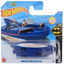 Mattel Hot Wheels: 1966 Bat Boat kék kisautó 1/64 - Mattel (5785/HYW57) - innotechshop