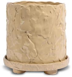Byon ghiveci de flori cu farfurie Muddy L/23 x 23, 5 cm x Emma Widell 99KK-DOU04B_02X (5295303413)