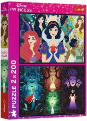 Trefl Disney hercegnők 100db-os glitteres puzzle - Trefl (14834) - innotechshop