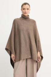 HUGO BOSS poncho de lână Larenia_poncho 9BYA-SAD085_88X (50551146)