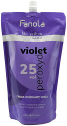 Fanola No Yellow Color Violet Peroxide 1000 ml cremă de oxidare 25 Vol