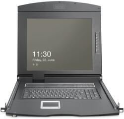 ASSMANN 19hd Lcd Kvm Console 8port Cat5 German Mgd 432cmhd Tft Cat5 (ds-72221-4ge) (ds-72221-4ge)