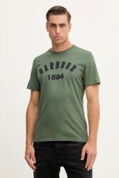 Barbour tricou din bumbac HOLLINS 9BYA-TSM18N_07X (MTS1472)