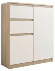  Komód 2 Fiók 2 Ajtó S2 - Sonoma Mix