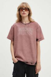 Moschino Jeans tricou din denim 9BYH-TSD0BS_30X (0212.8222)