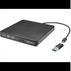 Sandberg Külső meghajtó, USB-C/A DVD Drive (136-62) - wincity