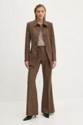 Remain pantaloni de lana Herringbone Flare Pants 9BYH-SPD06A_88X (5018622977)